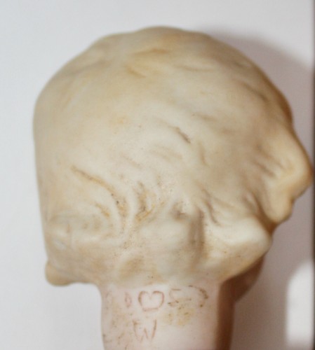 10.5 inch German Doll, Bisque head, compo body painted eyes, factory clothes - Picture 14 of 14
