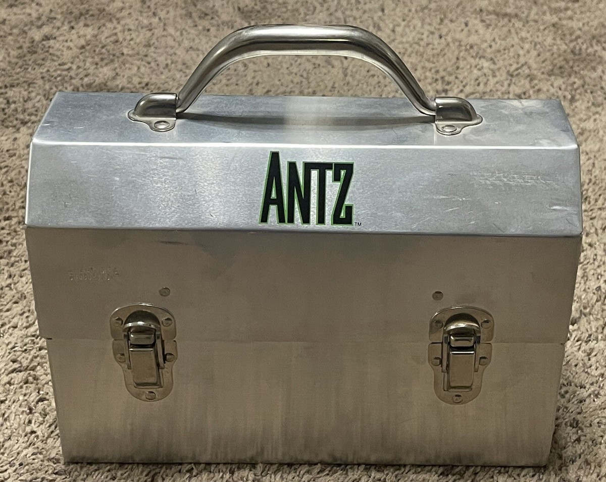 Rare 1998 ANTZ Movie Promo Set, Lunch Box, T Shirt (Extra Large