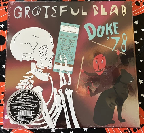 Grateful Dead - Duke '78 [New Vinyl LP] 4 Lp New Saaled