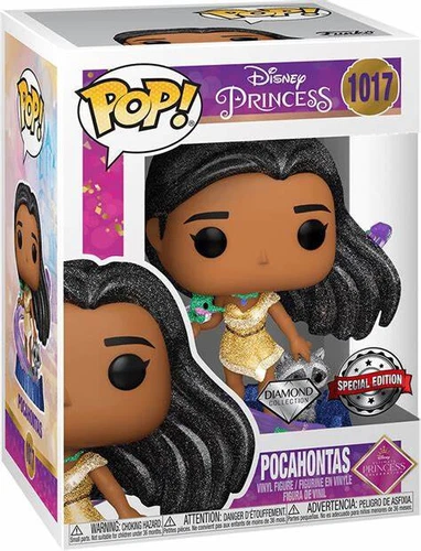 Funko Pop! Vinyl: Disney Disney Princess - Pocahontas #1017 Diamond Glitter