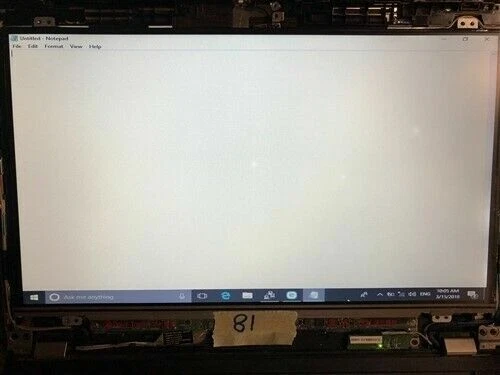 Pantallas y paneles LCD 16:9 para portátiles