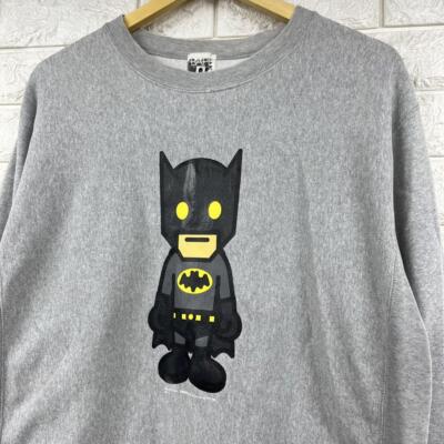 2007 A BATHING APE BATMAN SWEATSHIRT M BAPE | eBay