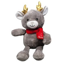Baby My 1st Christmas Plush Reindeer Scarf Stuffed Deer Animal Gray Walmart Baby My 1st Christmas Plush Reindeer Scarf Stuffed Deer Animal Gray Walmart