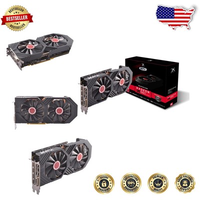 High-Performance Radeon RX 580 GTS XXX   1386MHz OC+, Ideal for Gaming & Mining!