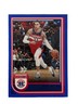 Excellent: 2022-23 HOOPS Blue Kyle Kuzma Washington Wizards Trading Card