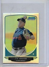 2013 Bowman J.R. Graham Chrome Refractor Mini Card