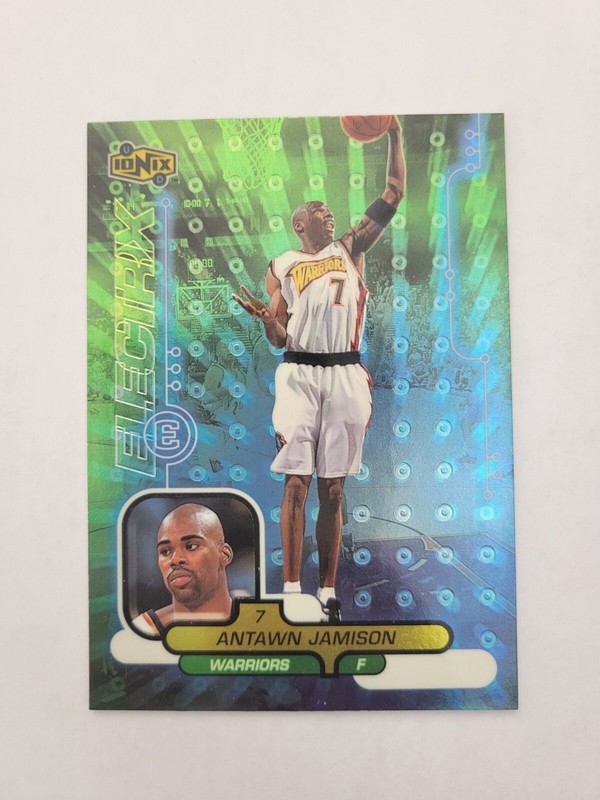 1998-99 Ionix Electrix Antawn Jamison Rookie Card RC Golden State Warriors
