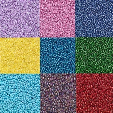 20 Grams ( 2000 beads ) Tiny 11/0 Round Glass Seed Beads Loose # 11 Opaque Color