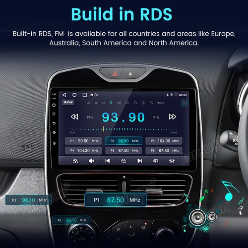 DAB+ Carplay 64GB Android 13 Car Stereo Radio GPS For Renault Clio 4 2017-2019 - Picture 11 of 19