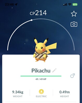 Pikachu Indonesia Bali Event Batik Black shirt Costume Pokemon Gen1 Go  Pokémon