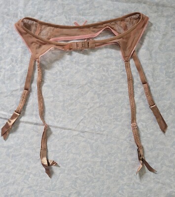 DKNY BELLE DU JOUR GARTER BELT CARAMEL 475507 Suspender Belt | eBay