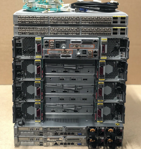 HPE 3PAR 7400c DL360 Gen10 10GBit iSCSI 76TB SAS 56 Core Gold 512GB SAN Solution - Picture 2 of 3