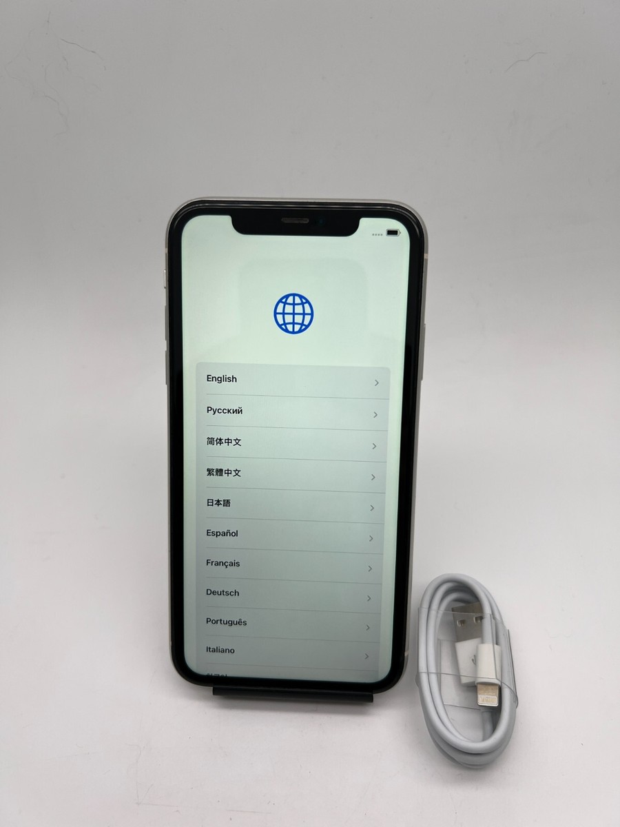 Apple iPhone 11 64 GB White (Unlocked) A2221 FULLY WORKING