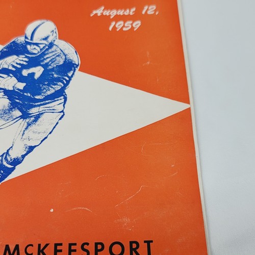 Jaycee 12th Annual All Star Game Pittsburgh McKeesport Memorial Stadium Program - Picture 5 of 23