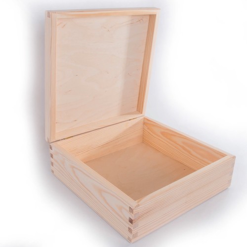 Selection of Small & Large Wooden Storage Boxes /Memory Keepsake Box with Lid - Picture 183 of 290