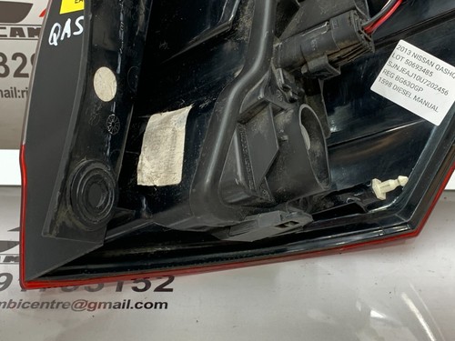 👉FARO FANALE STOP POSTERIORE SINISTRA SX NISSAN QASHQAI +2 2013 26555BR00B EA6 - Foto 19 di 24