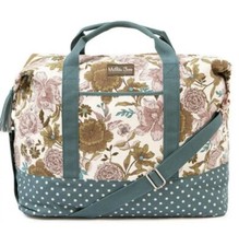 Nwot Matilda Jane Let’s Get Away Weekender Bag Golden Floral