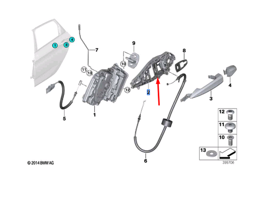 Bosch A282H Tergilunotto Tergicristallo Posteriore Per BMW Serie 2 Gran Tourer (F46) E Altri Modelli – Spazzola Di Ricambio Specifica