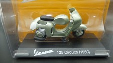 Modellini vespa 125 Circuito scala 1:18 modellismo statico da collezione bike