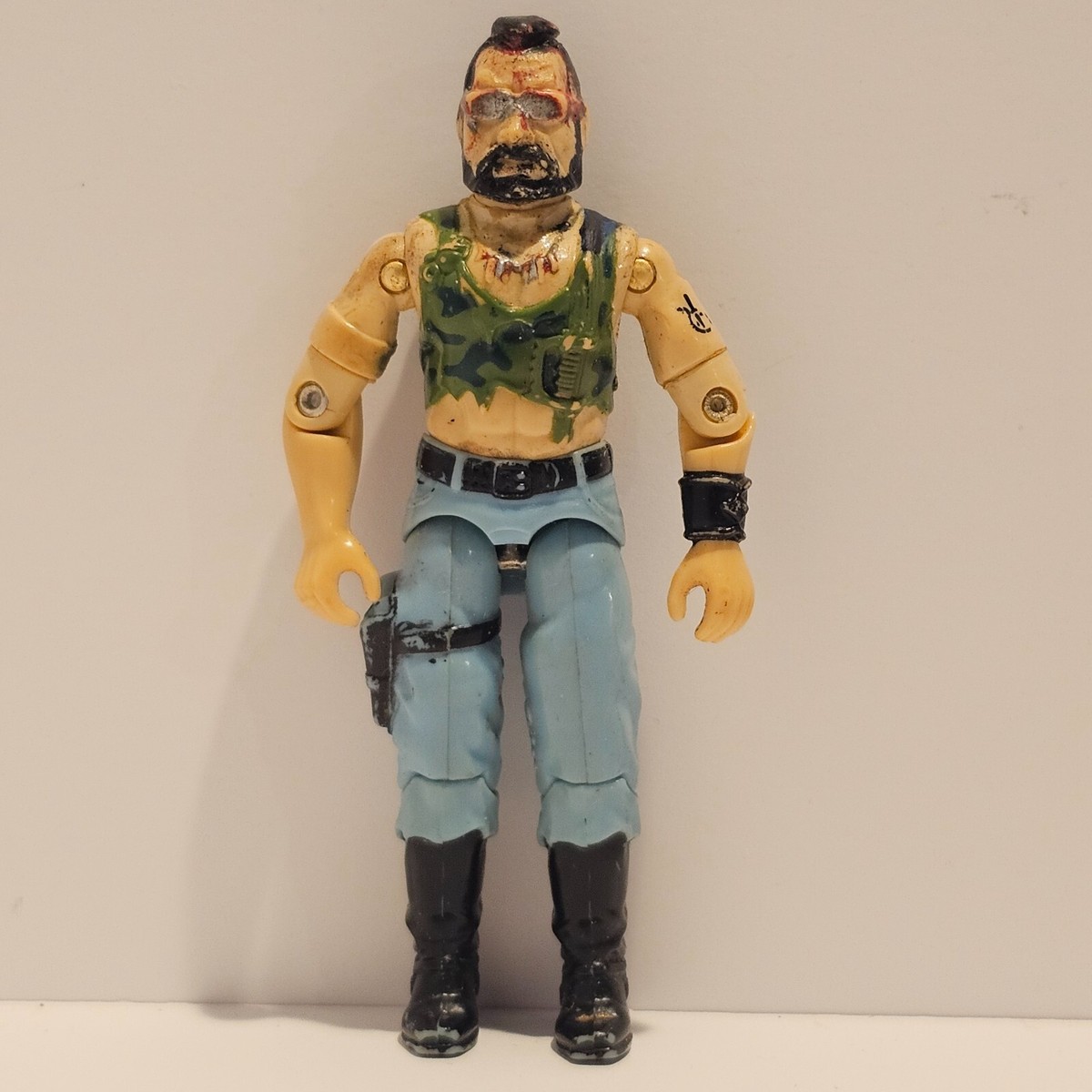 1980's G.I. Joe Cobra ARAH Action Figures Broken Damaged