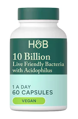 Holland & Barrett Potent Acidophilus (10 Billion) 60 Capsules rrp £15.49