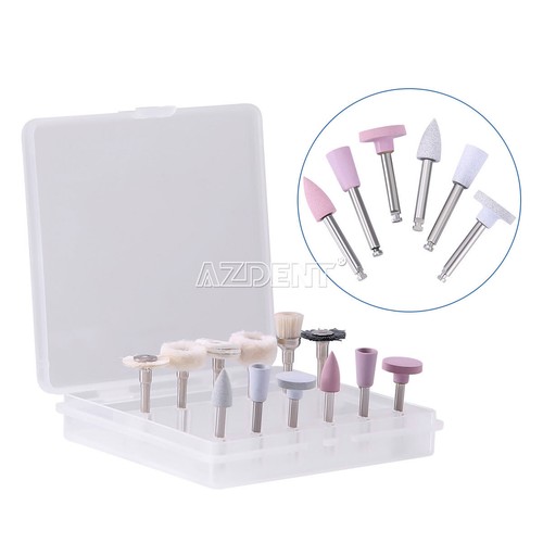 Dental Low Speed Contra Angle/Air Motor 2/4Holes Handpiece /RA Polishing Burs - Picture 2 of 27