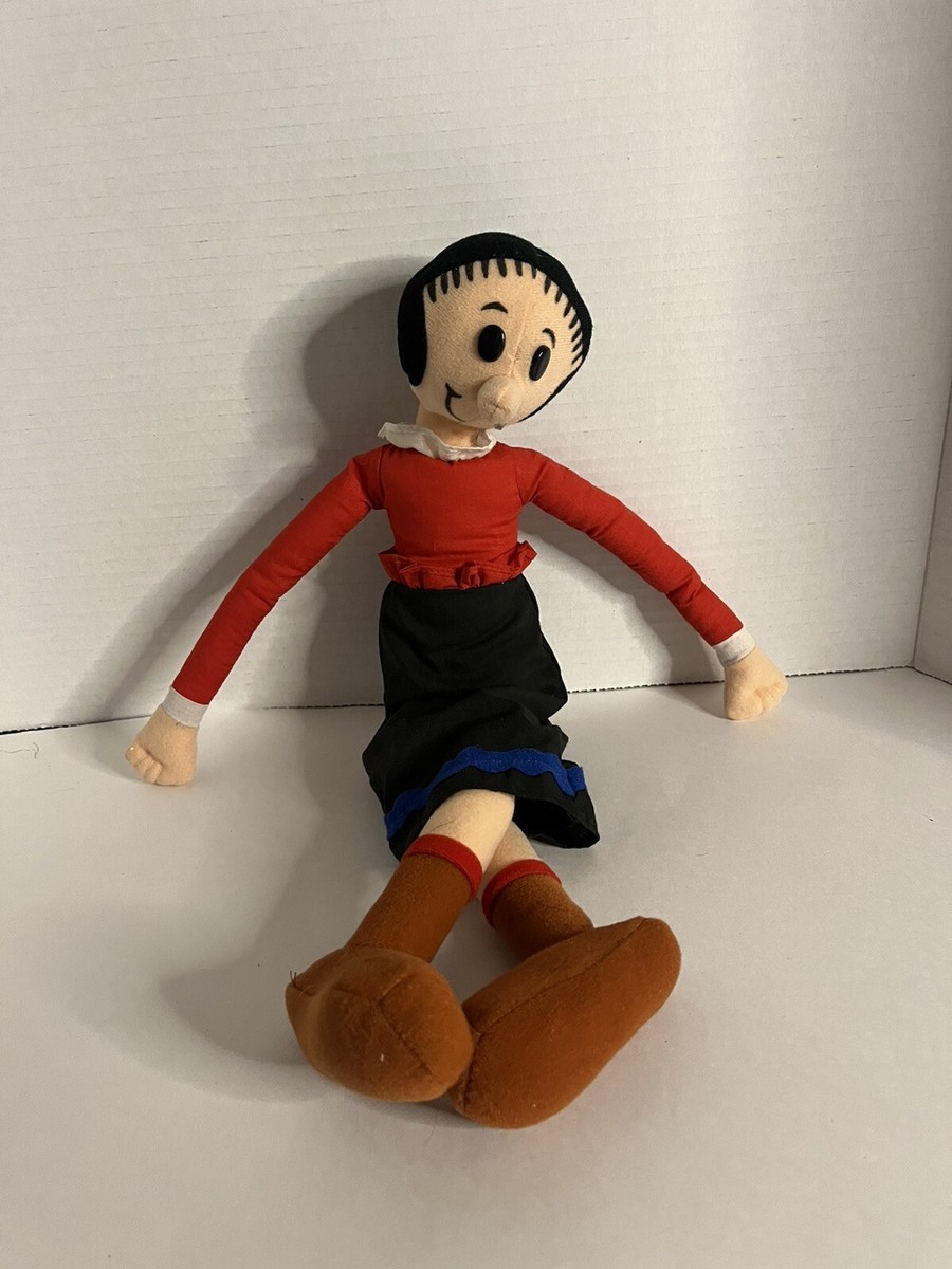 Peluche Vintage Olive - Poupée Wimpy Popeye