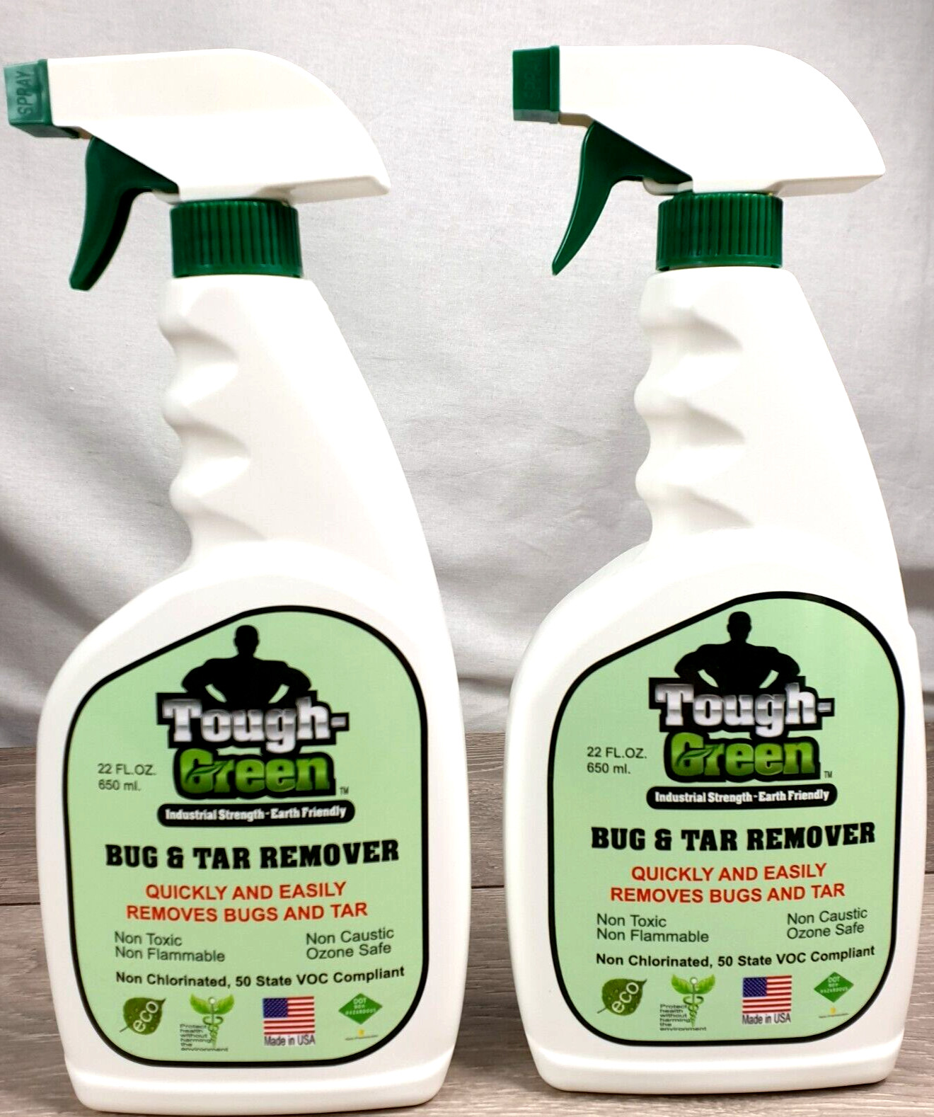 2 x 650 ml REMOVEDOR ECOLÓGICO DE INSECTOS Y ALQUITRÁN ingredientes naturales limpieza de automóviles
