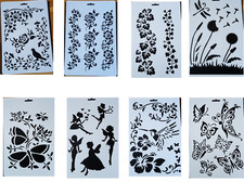 Reusable A4 Stencils Template Art Painting DIY Card Scrapbook Decorating