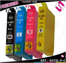 Epson 603XL Set Cartuchos de Tinta Cian, Magenta, Amarillo, Negro  (C13T03A64010) | Compra online en eBay