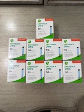 One Touch Ultra Test Strips lot of 9boxes 50 count (450 strips) exp 1/31/2025