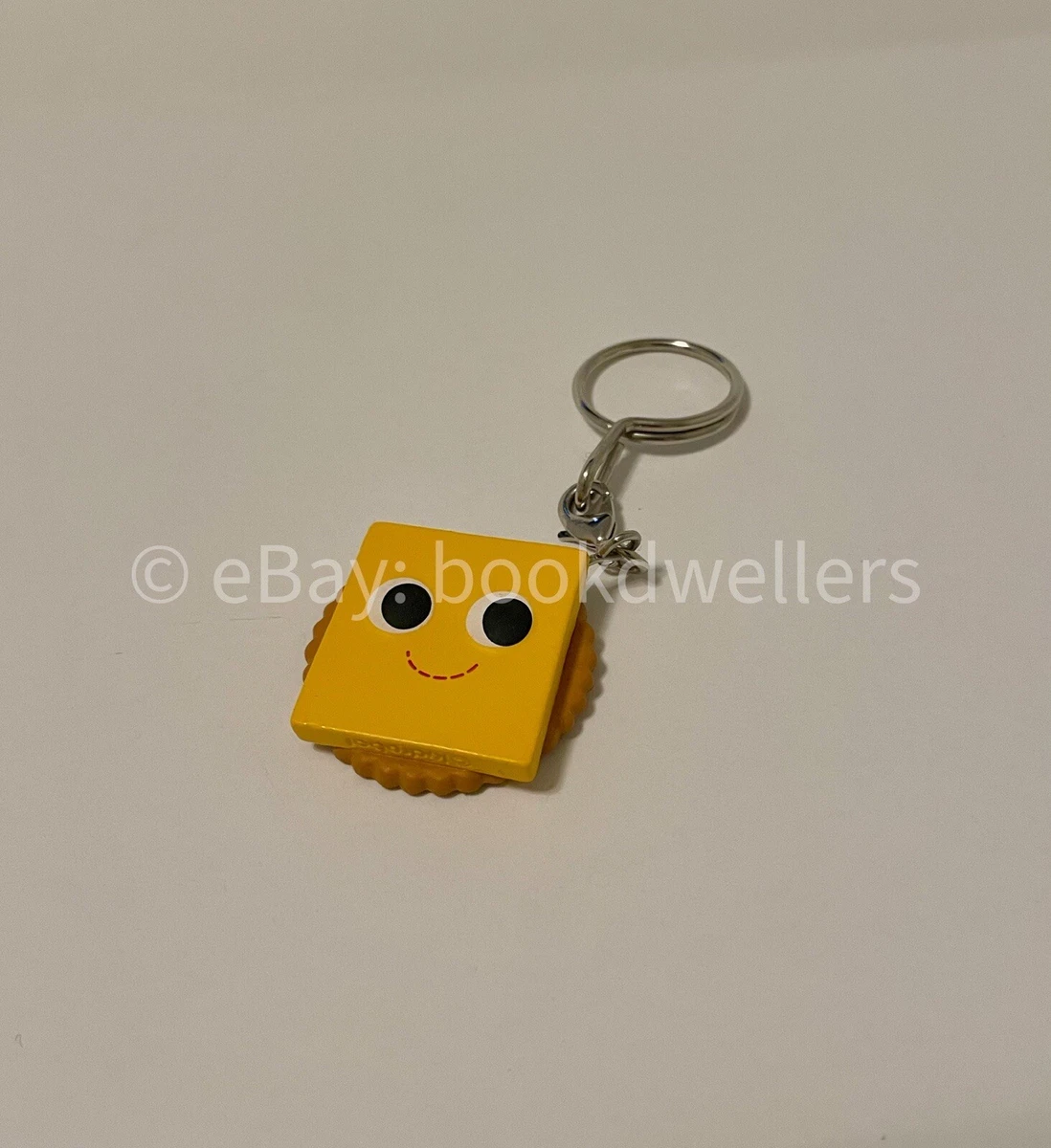 Yummy World Snack Attack Keychain Series Kidrobot Cheese n Cracker 2 24