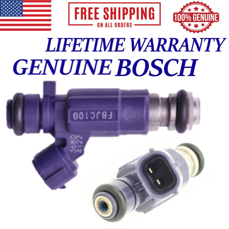 Inyector de combustible Bosch de una sola unidad OEM para Infiniti G20 2000-2002 2,0 L I4 #FBJC-100 Foto 2 de 2