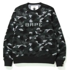 A Bathing Ape Gradation Camo Wide Crewneck Sweater Size 2XL