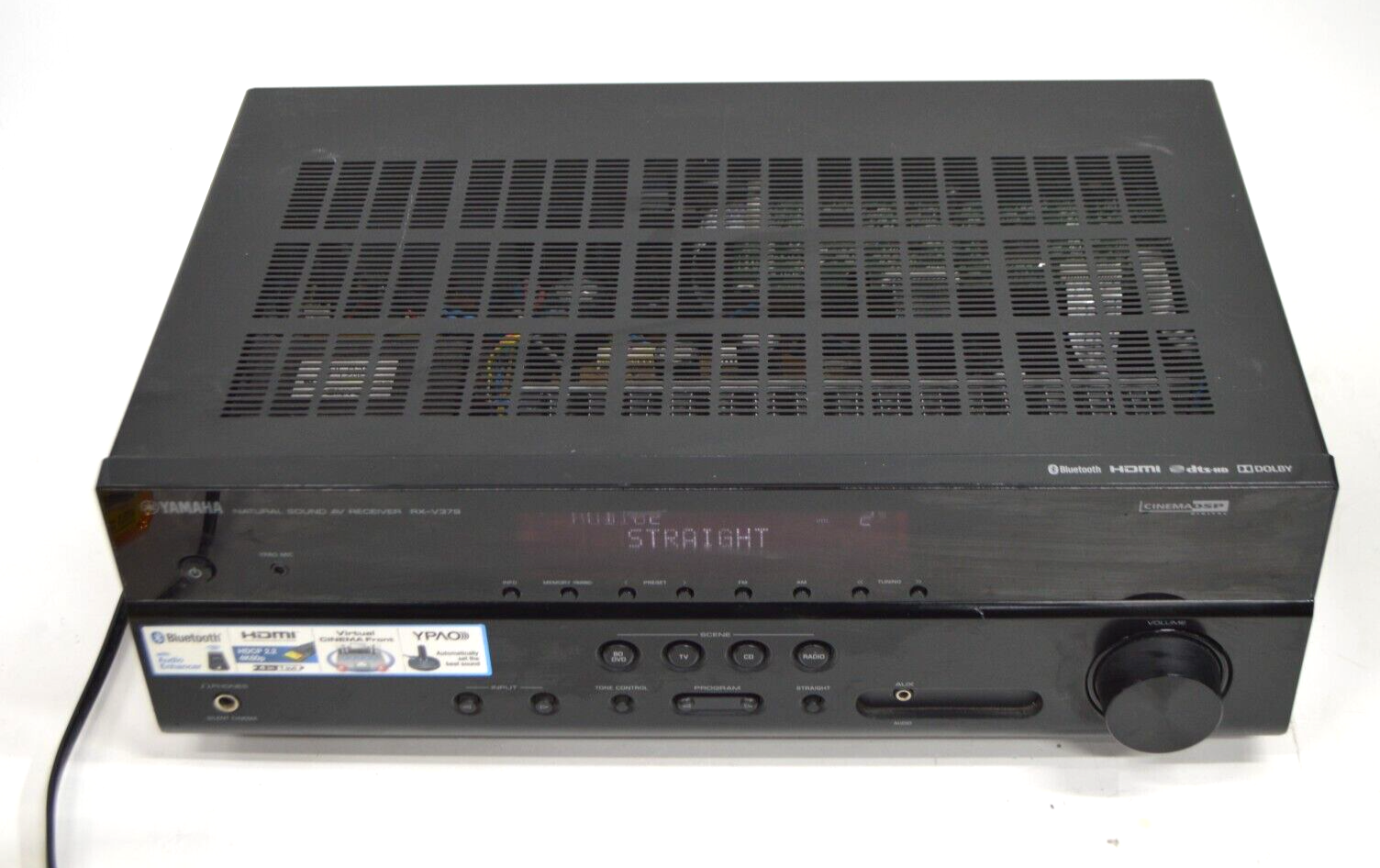 Yamaha RXV379 AV Receiver 5.1 Channel Natural Sound HDMI eBay