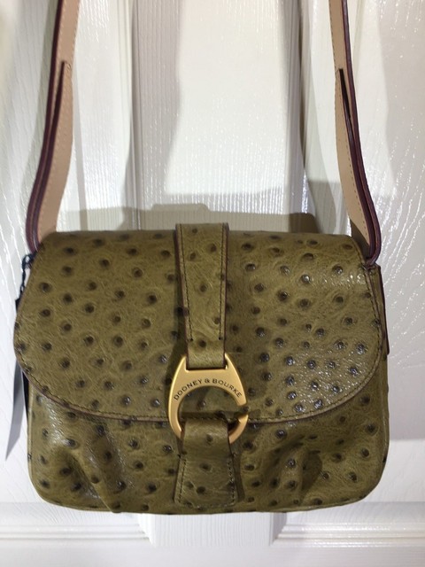 ostrich crossbody purse