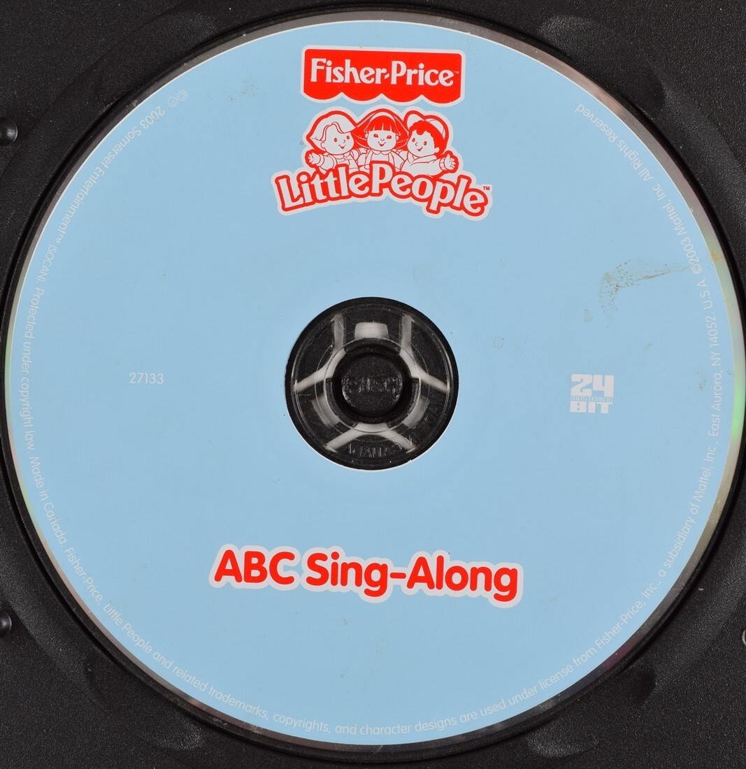 Fisher Price Little People: ABC Sing-Along DVD (Disc Only