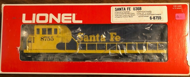 lionel santa fe engine