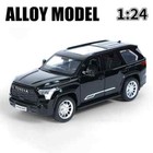 1:24 Toyota Sequoia SUV Spray Function Alloy Model Car Diecast Sound Toy Vehicle