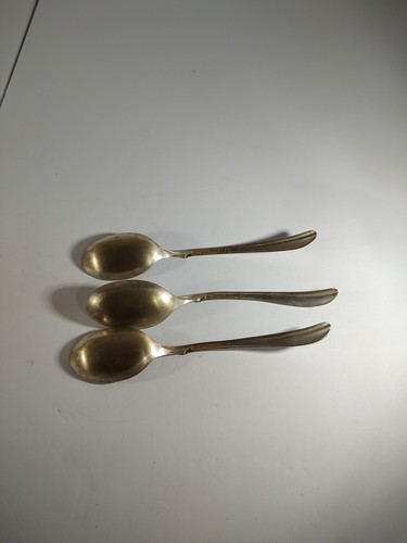 Cucchiai da portata placcati argento di International Silver Co. MCM anni '50 - Foto 7 di 9