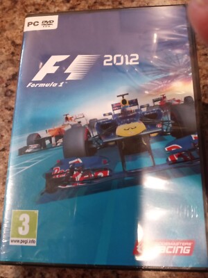 F1 2012 - [2012] PC DVD VERSION FORMULA ONE NEW NEVER OPENED FREE SHIPPNG