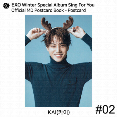 EXO Winter Special Album Sing For You Official MD 4x6 Photo
