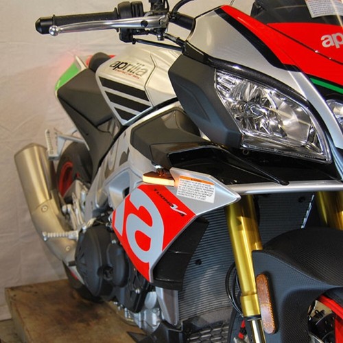 Nuevas señales de giro delanteras Rage Cycles Aprilia Tuono 1100 V4 - Imagen 2 de 2