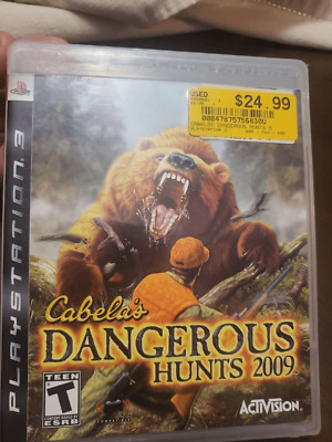Cabela's Dangerous Hunts 2009 (Sony Playstation 3 PS3) Complete Tested