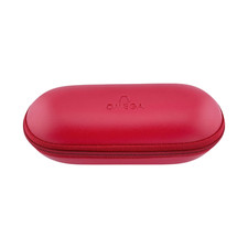 Omega Uhrenetui Etui Reiseetui Reisebox Box Rot service travel case pouch red