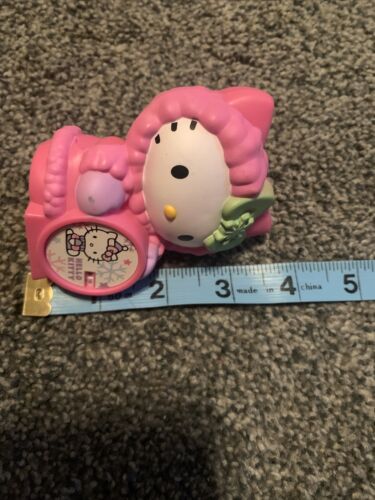 Sanrio Hello Kitty Clock Snow Day 2011 McDonalds Happy Meal Toy Keep The Date - Picture 2 of 10
