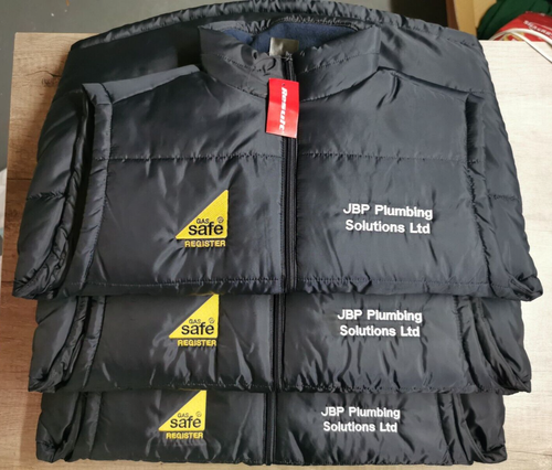 Body Warmer Gillet Workwear Custom Embroidered Personalised With Your Text - Picture 9 of 21