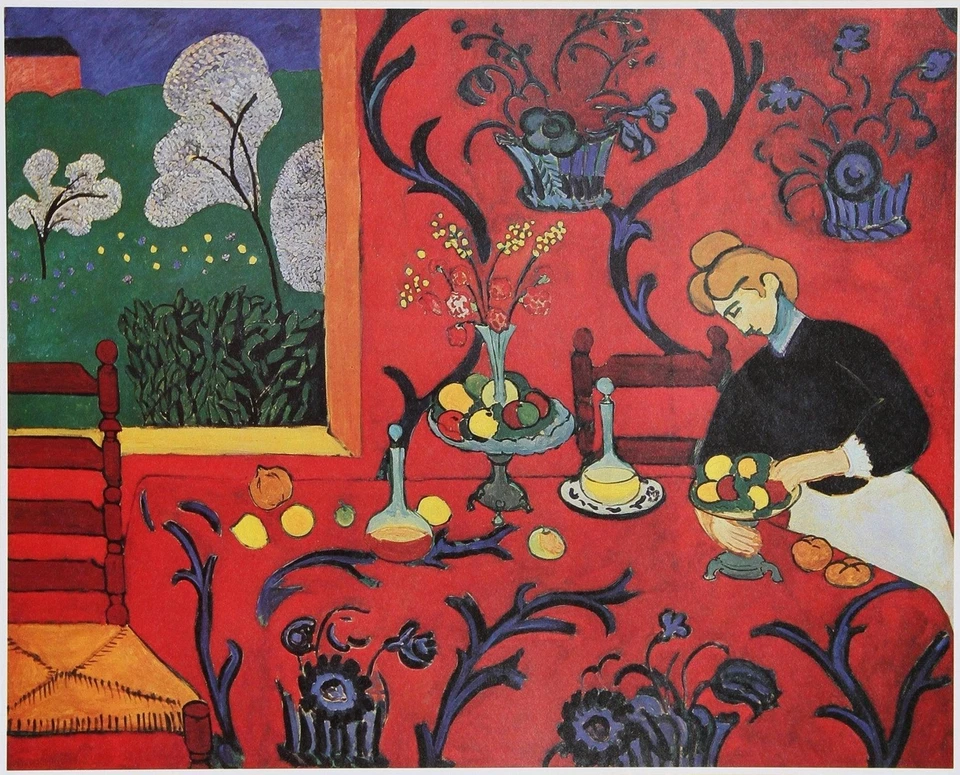 Henri Matisse, Le Desserte Rouge, Affiche - Photo 1/1