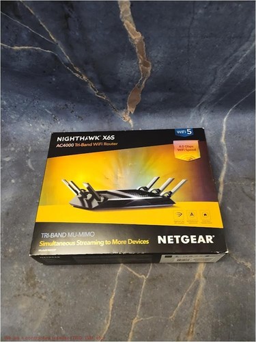 Netgear Nighthawk AC4000 Smart WiFi Router - Black (R8000P-100NAS) SEE DETAILS