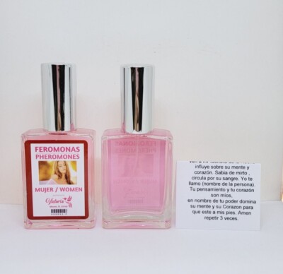 FEROMONAS PERFUME PARA MUJERES SPRAY/DE ATRACCION SEXUAL ORACION INCLUIDA !!